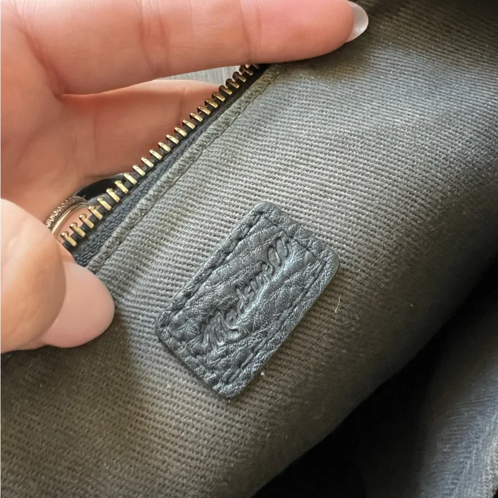 Madewell The Transport Crossbody Leather Bag in Black One Size - Picture 8 of 13